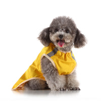 HKM-7682621 Reflective Large Pet Raincoat for Dogs and Cats - Comfortable, Warm, and Convenient Weather Protection