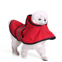 HKM-7682621 Reflective Large Pet Raincoat for Dogs and Cats - Comfortable, Warm, and Convenient Weather Protection