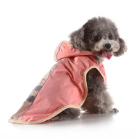 HKM-7682621 Reflective Large Pet Raincoat for Dogs and Cats - Comfortable, Warm, and Convenient Weather Protection