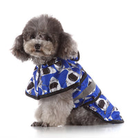 HKM-7682621 Reflective Large Pet Raincoat for Dogs and Cats - Comfortable, Warm, and Convenient Weather Protection