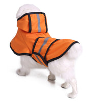 HKM-7682621 Reflective Large Pet Raincoat for Dogs and Cats - Comfortable, Warm, and Convenient Weather Protection