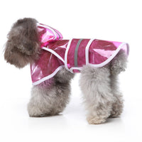 HKM-7682621 Reflective Large Pet Raincoat for Dogs and Cats - Comfortable, Warm, and Convenient Weather Protection