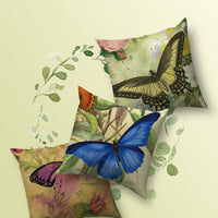 HKM-768339 Nordic Abstract Geometric Throw Pillow Cover - Short Plush, 45x45cm