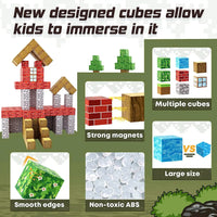 HKM-768403 Magnetic Building Tiles Set – 80 Pcs Educational Magnetic Blocks for Creative Play and Imagination