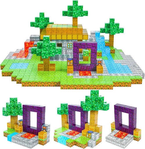 HKM-768403 Magnetic Building Tiles Set – 80 Pcs Educational Magnetic Blocks for Creative Play and Imagination