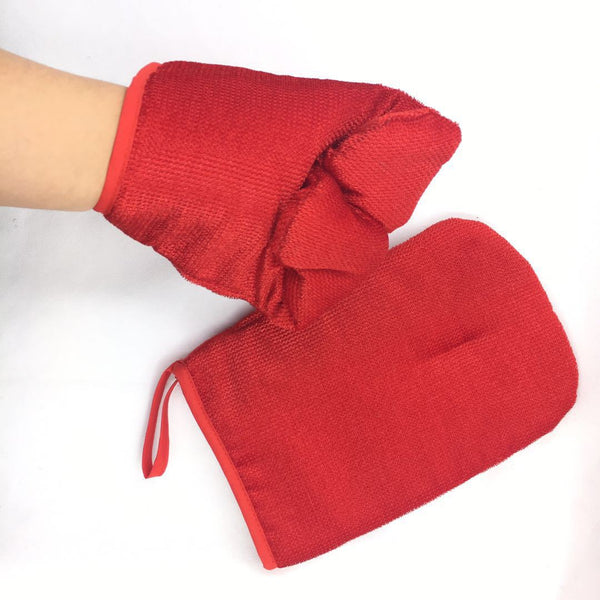 HKM-7685821 Pet Grooming and Bathing Double-Sided Massage Gloves for Dogs