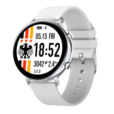 HKM-768787 Smart Bluetooth Watch with Offline Payment Functionality and Multilingual Support - Adjustable Wristband, 1.28-Inch Screen, Compatible with IOS Devices