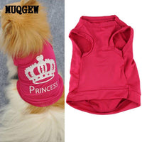 HKM-7688381 Princess Dog Vest, Polyester, Size L (Length 36cm, Bust 46cm, Neck 36cm), M (Length 29cm, Bust 43cm, Neck 28cm), S (Length 24cm, Bust 37cm, Neck 25cm), XS (Length 18cm, Bust 31cm, Neck 20cm)