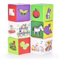 HKM-768851 Educational Cartoon EVA Foam Block Toys for Newborns and Toddlers, Ideal for Ages 0-12 Months