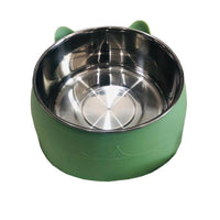 HKM-7690173 Double Pet Bowl for Dogs and Cats - Anti-Overturning Design, PS Resin Material, Large Size