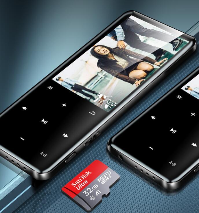 HKM-769107 2.4-Inch Touch Screen Bluetooth MP4 Music Player with Built-in Recording and Multiple Storage Options