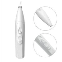 HKM-769171 Electric Pet Hair Trimmer for Cats and Dogs - Rechargeable and Battery Operated Scissors in White and Pink