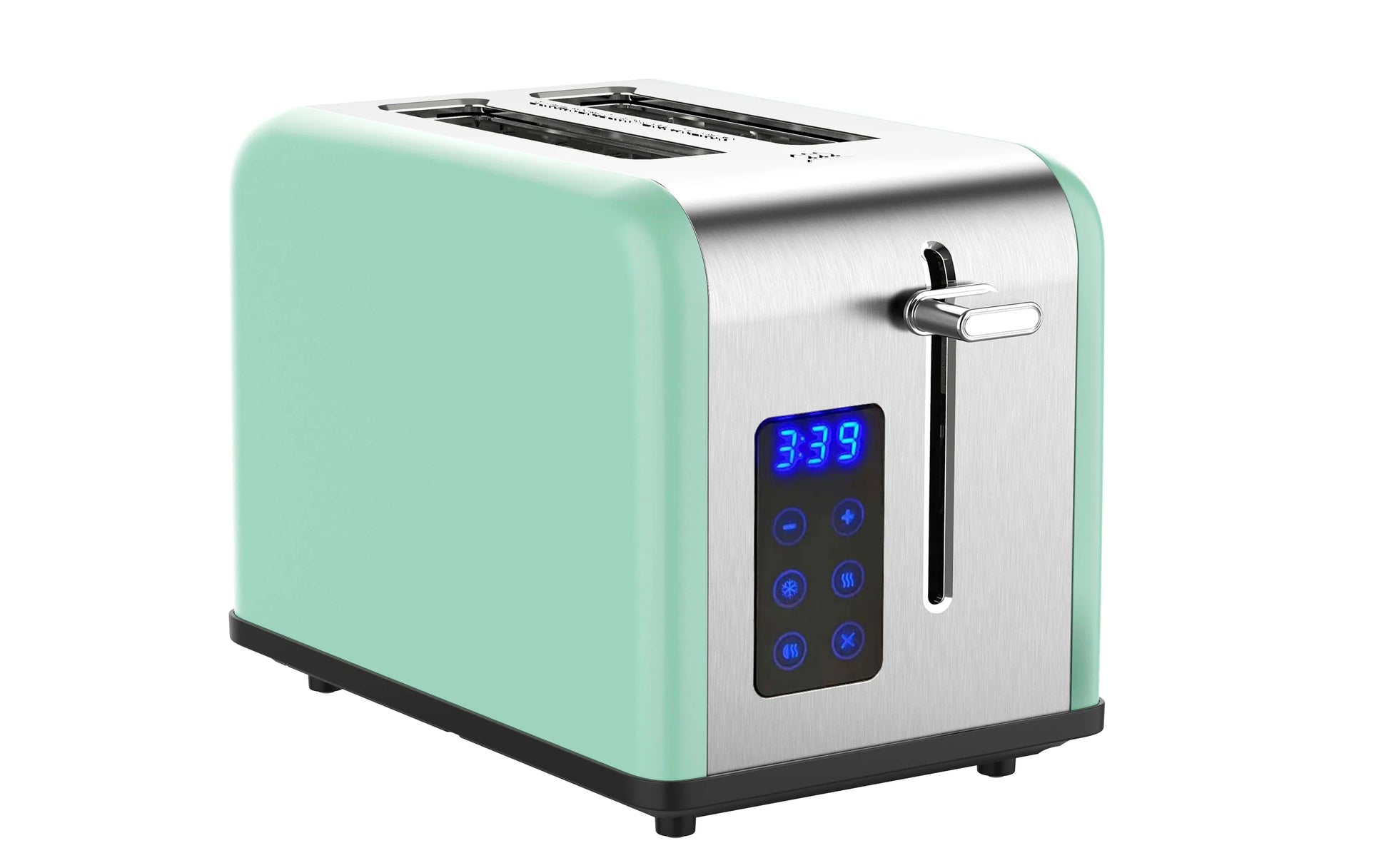 HKM-769171 Stainless Steel Electric Digital Touch Screen Bread Toaster for 2 Slices