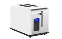 HKM-769171 Stainless Steel Electric Digital Touch Screen Bread Toaster for 2 Slices