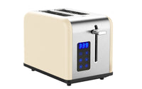 HKM-769171 Stainless Steel Electric Digital Touch Screen Bread Toaster for 2 Slices