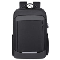 HKM-769491 Large USB Travel Laptop Backpack with Modern Design for Professionals and Students
