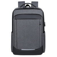 HKM-769491 Large USB Travel Laptop Backpack with Modern Design for Professionals and Students