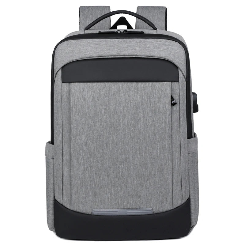 HKM-769491 Large USB Travel Laptop Backpack with Modern Design for Professionals and Students