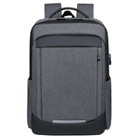 HKM-769491 Large USB Travel Laptop Backpack with Modern Design for Professionals and Students