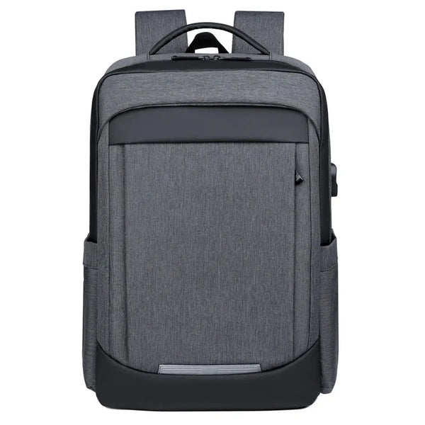 HKM-769491 Large USB Travel Laptop Backpack with Modern Design for Professionals and Students