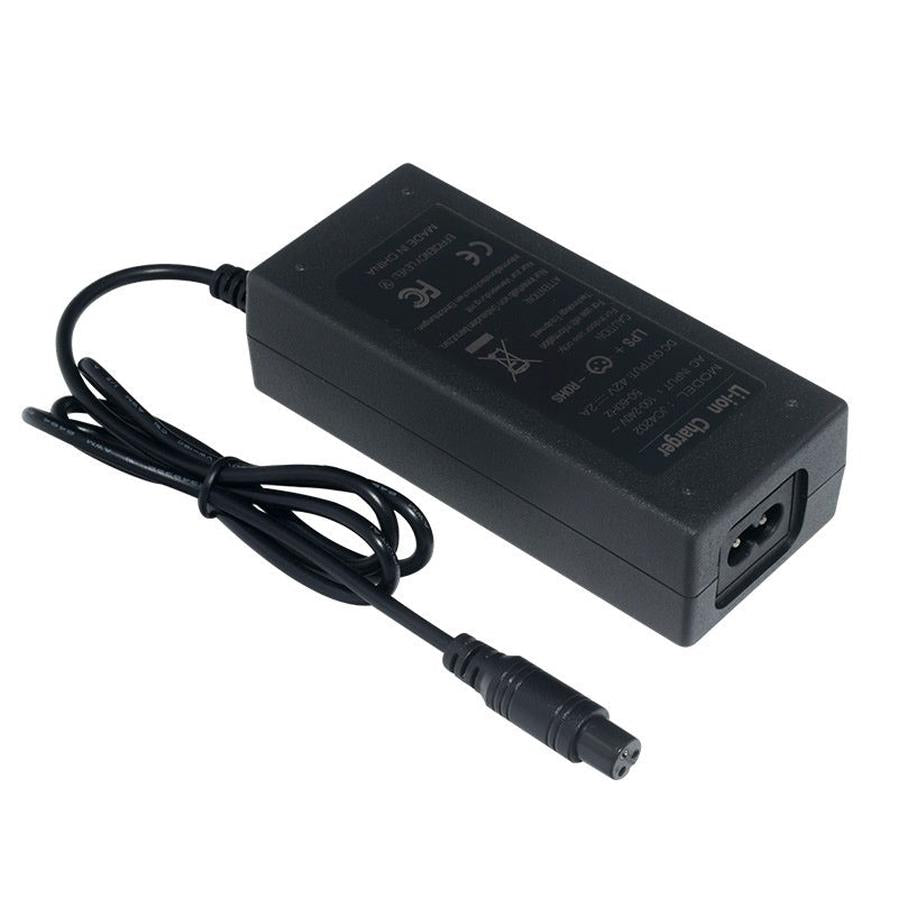 HKM-769491 Lithium Battery Charger for Electric Swing Cars and Balance Vehicles with Multiple Plug Options