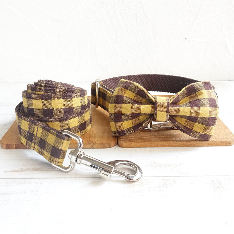 HKM-7695549 Adjustable Dog Collar with Leash and Neck Support - Available in XS to XL
