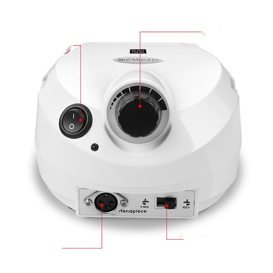 HKM-769747 Electric Nail Polisher with Foot Switch and Stepless Speed Control, 3000 RPM Nail Removing Tool