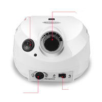 HKM-769747 Electric Nail Polisher with Foot Switch and Stepless Speed Control, 3000 RPM Nail Removing Tool