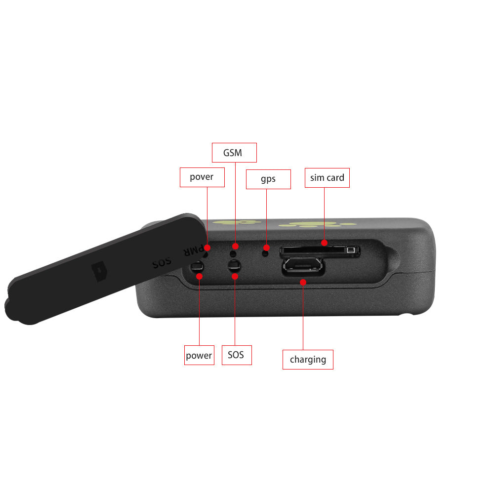 HKM-7699005 Pet GPS Tracker Lightweight Anti-Lost Device with Waterproof IP65 and 72h Battery Life