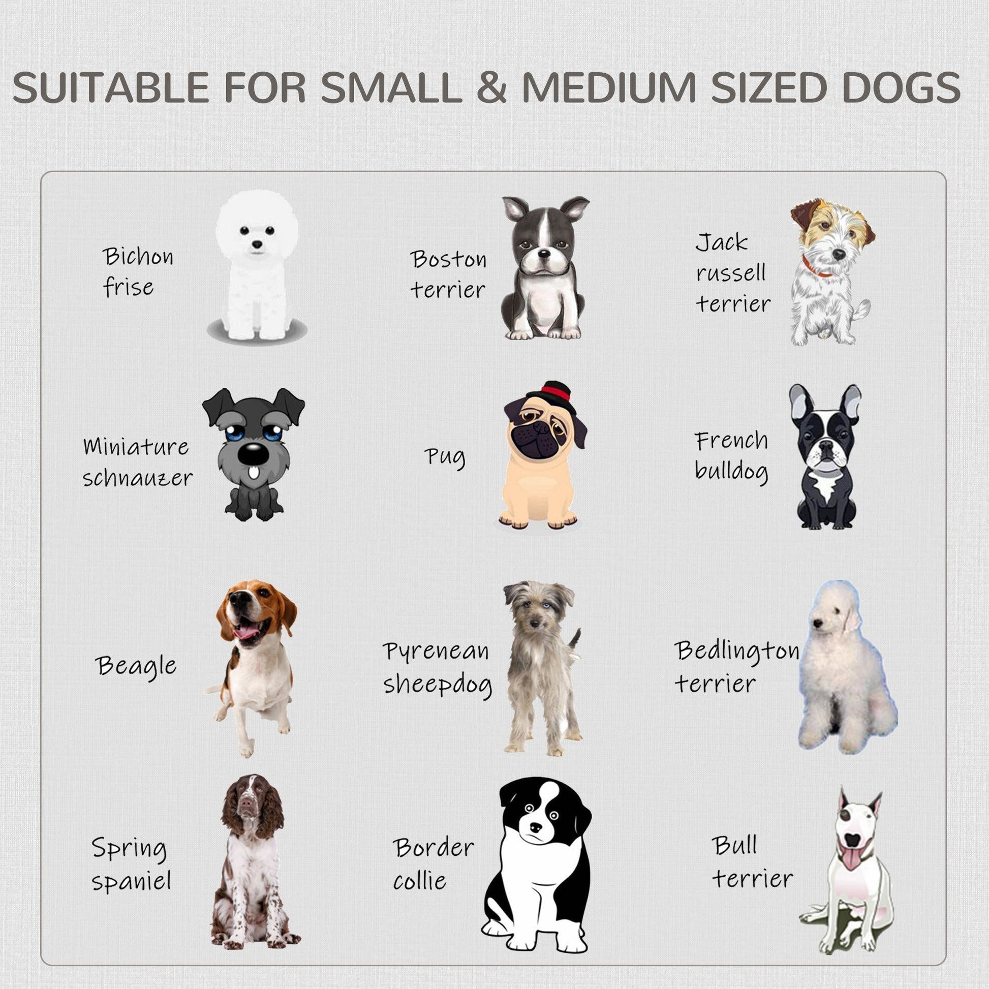 HKM-7699389 Furniture-Style Dog Crate and End Table for Small to Medium Dogs