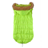 HKM-7699901 Winter Reflective Pet Clothes for Large Dogs - Casual Polyester Design