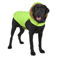 HKM-7699901 Winter Reflective Pet Clothes for Large Dogs - Casual Polyester Design