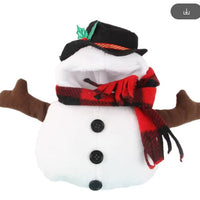 HKM-7702077 Christmas Snowman Dog and Cat Outfit for Halloween and Holiday Festivities