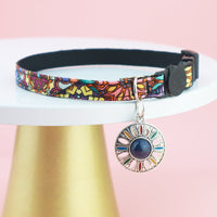 HKM-7703485 Navy Blue, Orange, and Blue Red Protective Covers for Adjustable Pet Collars