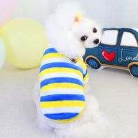 HKM-7703869 Cozy Rainbow Fleece Winter Clothing for Cats & Small Pets