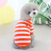 HKM-7703869 Cozy Rainbow Fleece Winter Clothing for Cats & Small Pets