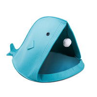HKM-7705533 Foldable Pet Nest Made from Recyclable Chemical Fiber Felt, Washable and Tear-Resistant, Comfortable for All Seasons