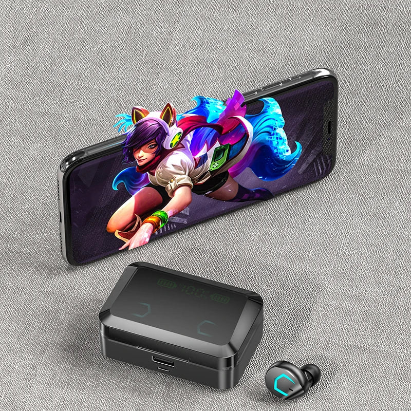 HKM-770579 M36-1 TWS Wireless Earbuds - Waterproof, Noise Cancelling Hi-Fi Stereo Earphones