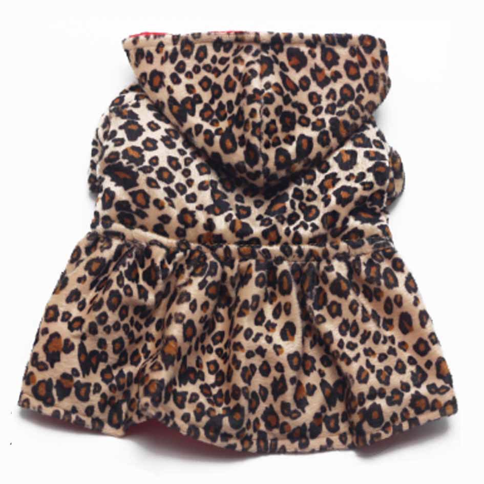 HKM-7705917 Reversible Leopard Print Cotton Dress for Versatile Stylish Outfits