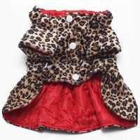HKM-7705917 Reversible Leopard Print Cotton Dress for Versatile Stylish Outfits