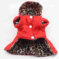 HKM-7705917 Reversible Leopard Print Cotton Dress for Versatile Stylish Outfits