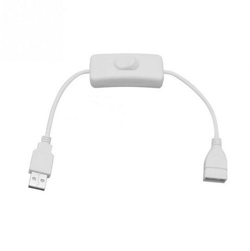 HKM-770643 All-Copper USB Male to Female Extension Cable - 28cm Length