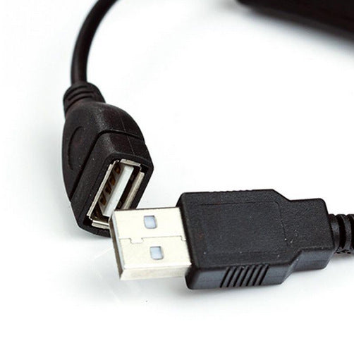 HKM-770643 All-Copper USB Male to Female Extension Cable - 28cm Length
