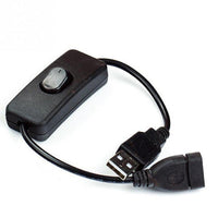 HKM-770643 All-Copper USB Male to Female Extension Cable - 28cm Length