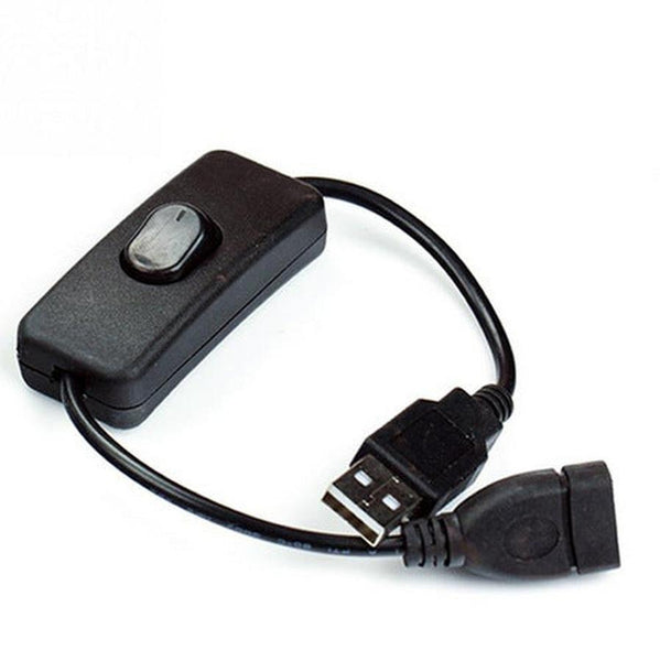HKM-770643 All-Copper USB Male to Female Extension Cable - 28cm Length