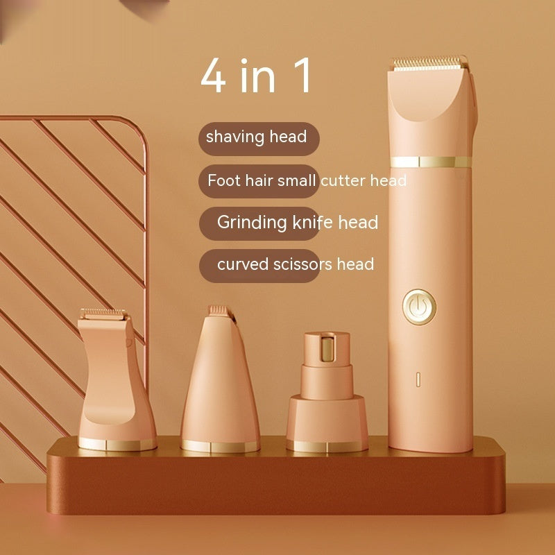 HKM-7707069 Pet Shaver for Dog Hair Removal - 2-in-1, 3-in-1, 4-in-1 Options with USB Charging and Accessories