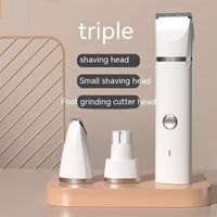HKM-7707069 Pet Shaver for Dog Hair Removal - 2-in-1, 3-in-1, 4-in-1 Options with USB Charging and Accessories