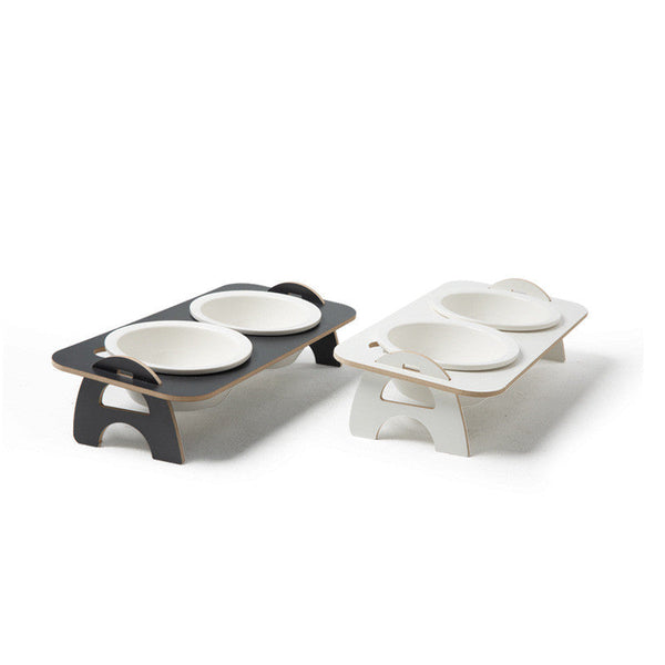 HKM-7707453 Ceramic Cat Food Bowl for Elderly Pets ¨C Ideal for Tea Drinking and Mealtime