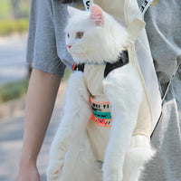 HKM-7707709 Portable Cat Backpack - Soft Polyester Design for Easy Travel, Medium to Soft Hardness, Multiple Sizes Available