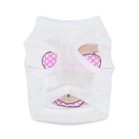 HKM-7707837 Hawaiian Print Dog Bikini Tank Top - Stylish Polyester Vest for Pets